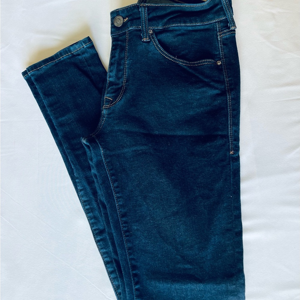 Mavi Indigo Mid-Rise Adriana Skinny Jeans